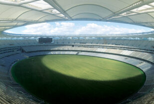 Stadium Blend lawn installation at Optus Stadium Perth